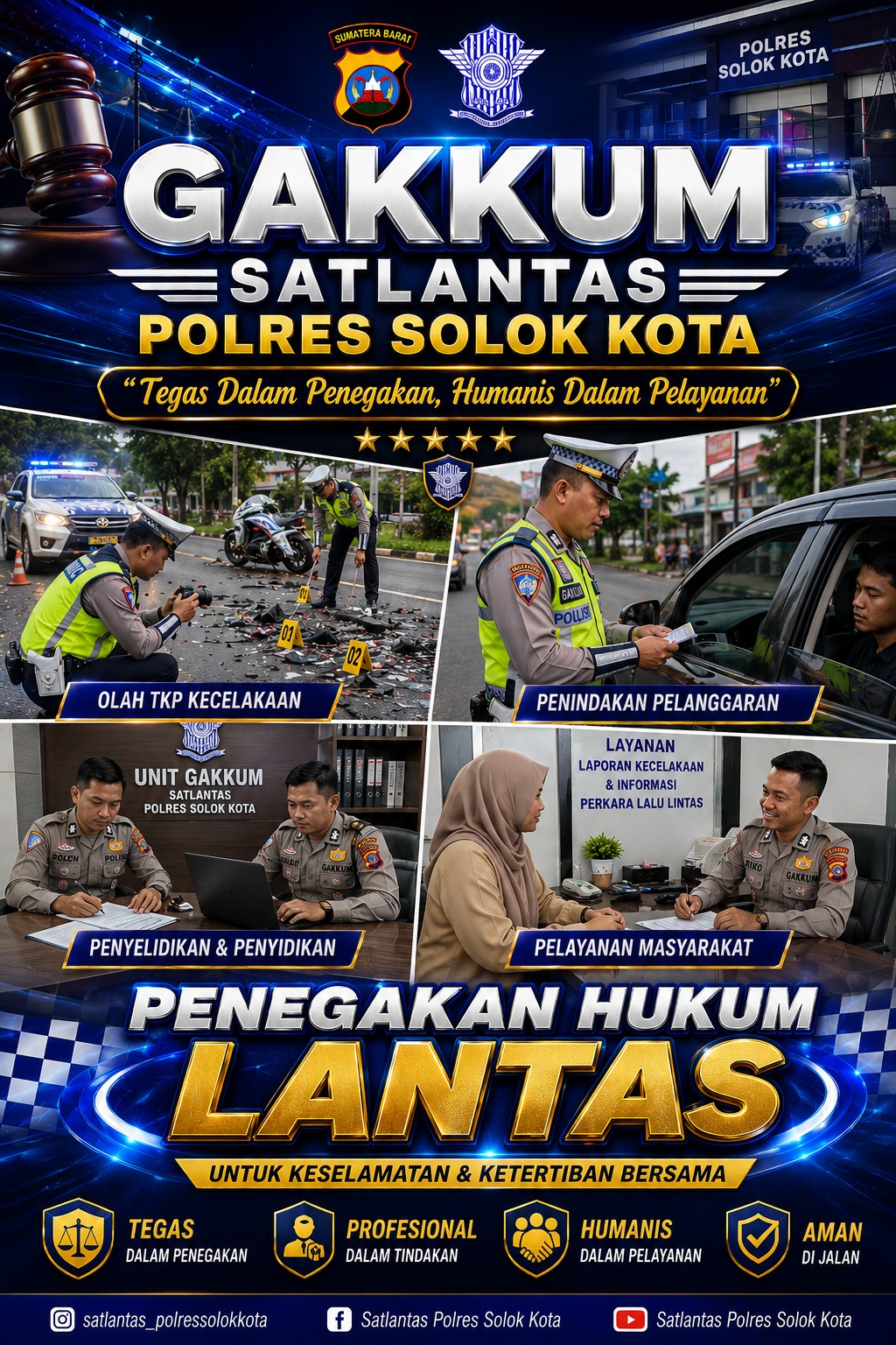Poster GAKKUM Sat Lantas
