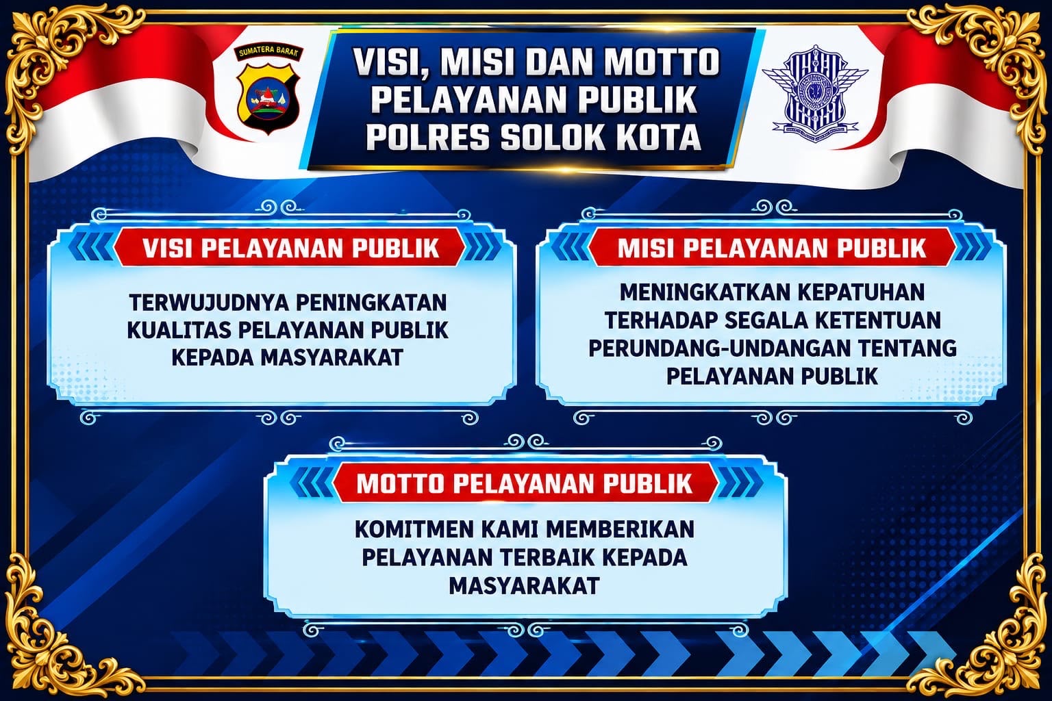 Visi dan Misi Sat Lantas Polres Kota Solok